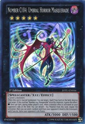 Number C104: Umbral Horror Masquerade (JOTL-EN056) - Judgment of the Light 1st Edition