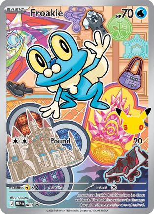 Froakie - 060 60 - First Partner Collection 2026 Holofoil