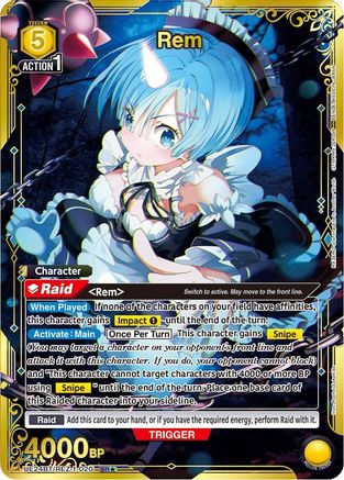 Rem (020) (SR*) (UE24BT/REZ-1-020) - UE24BT ReZERO Starting Life in Another World Foil