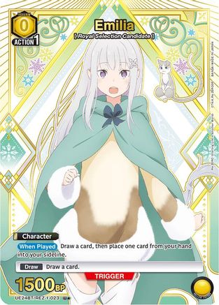 Emilia (023) (U*) (UE24BT/REZ-1-023) - UE24BT ReZERO Starting Life in Another World Foil