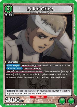 Falco Grice (051) (UEX07BT/AOT-2-051) - UEX07BT Attack on Titan Vol 2
