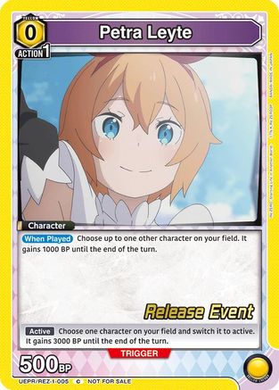 Petra Leyte (UEPR/REZ-1-005) - UE24BT ReZERO Starting Life in Another World Release Event Cards