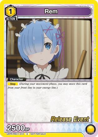 Rem (014) (UEPR/REZ-1-014) - UE24BT ReZERO Starting Life in Another World Release Event Cards