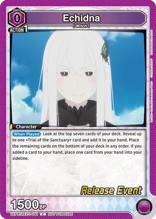 Echidna (091) (UEPR/REZ-1-091) - UE24BT ReZERO Starting Life in Another World Release Event Cards