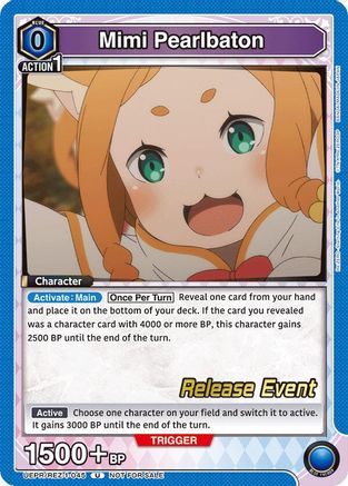 Mimi Pearlbaton (UEPR/REZ-1-045) - UE24BT ReZERO Starting Life in Another World Release Event Cards