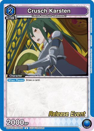 Crusch Karsten (056) (UEPR/REZ-1-056) - UE24BT ReZERO Starting Life in Another World Release Event Cards