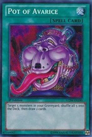 Pot of Avarice (LCJW-EN290) - Legendary Collection 4: Joey's World 1st Edition