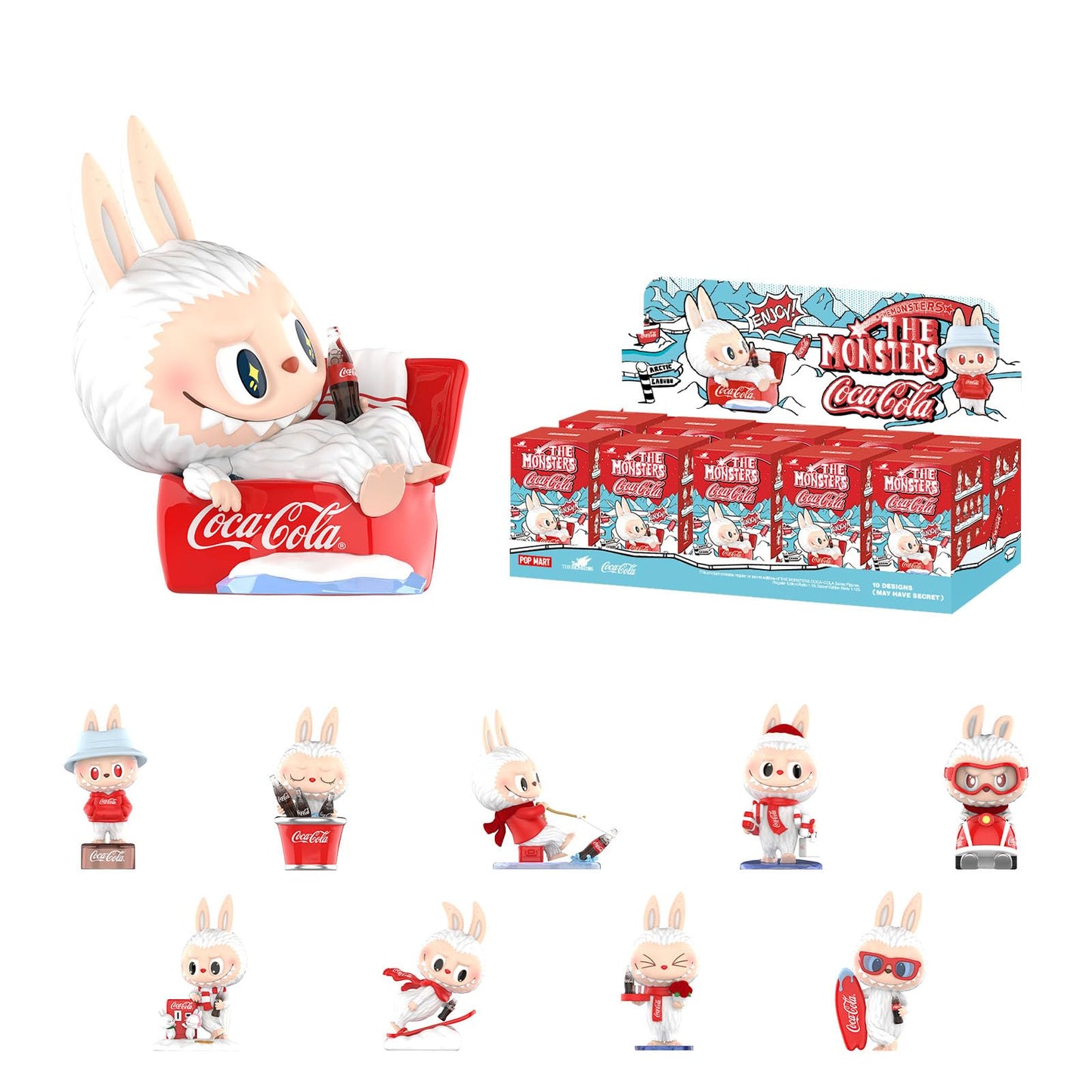 Labubu - The Monsters Coca-Cola Series Blind Box (1 Random Box)