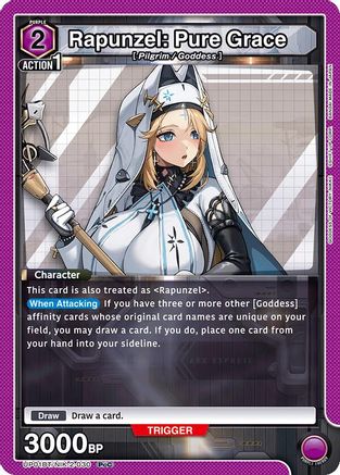 Rapunzel: Pure Grace (030) (UP01BT/NIK-2-030) - UP01BT GODDESS OF VICTORY NIKKE Precious Booster Foil
