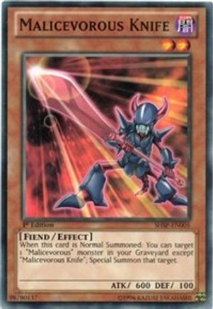 Malicevorous Knife (SHSP-EN005) - Shadow Specters 1st Edition