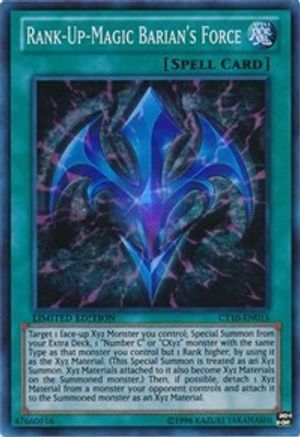 Rank-Up-Magic Barian's Force (CT10-EN015) - 2013 Collectors Tins Limited
