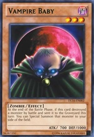 Vampire Baby (Green) (DL16-EN002) - Duelist League Promo Unlimited