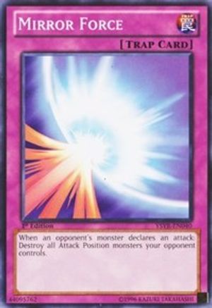 Mirror Force (YSYR-EN040) - Starter Deck: Yugi Reloaded 1st Edition
