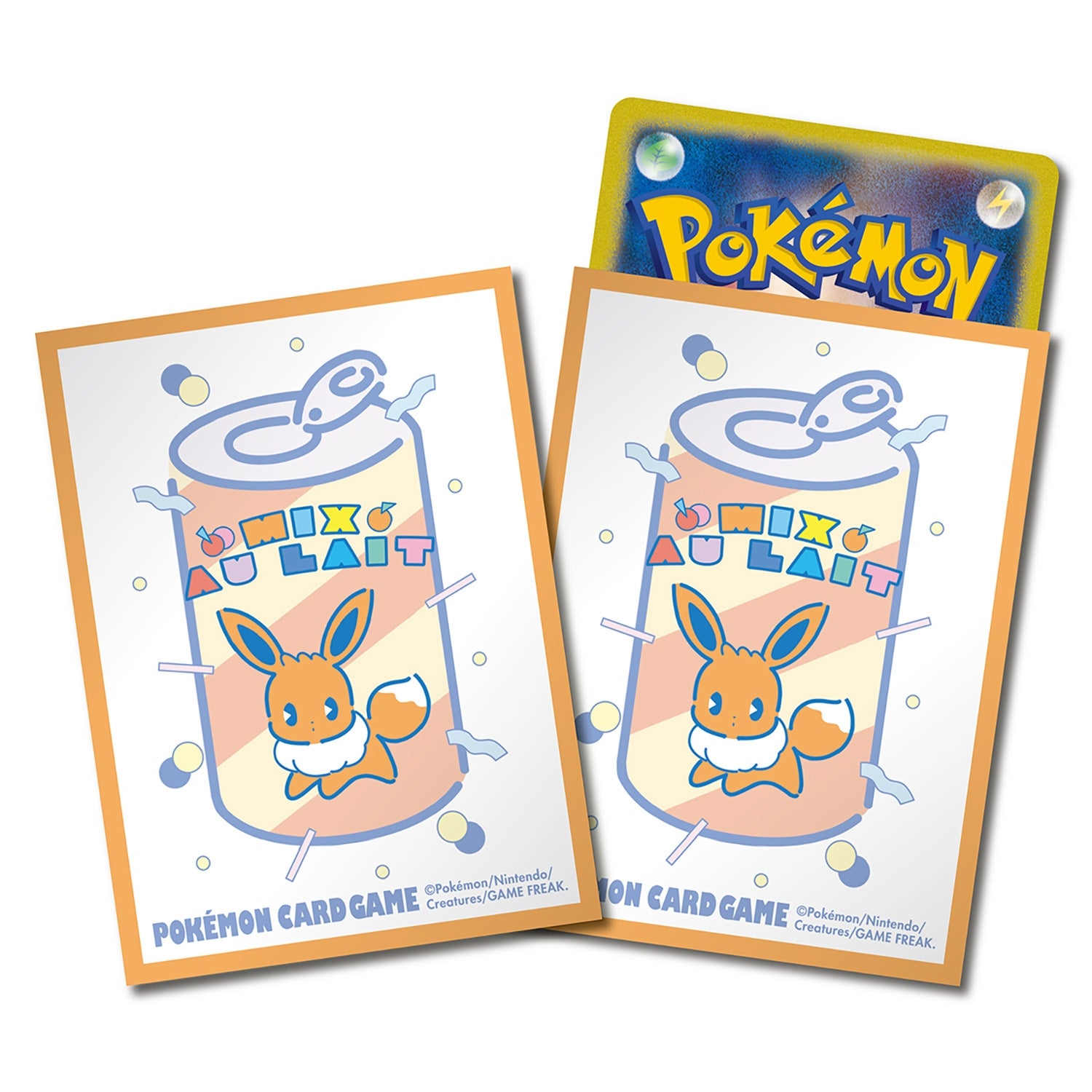 eeveelution card sleeves Pokémon Center Japan Official Sleeves: Soda Refresh Eevee Sleeves (Ora –  Banana Games & Hobby