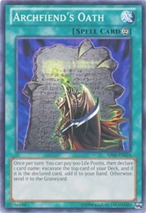 Archfiend's Oath (AP04-EN024) - Astral Pack 4 Unlimited