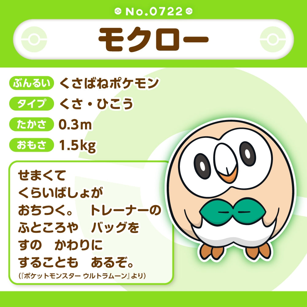 Rowlet (Pokemon fit)