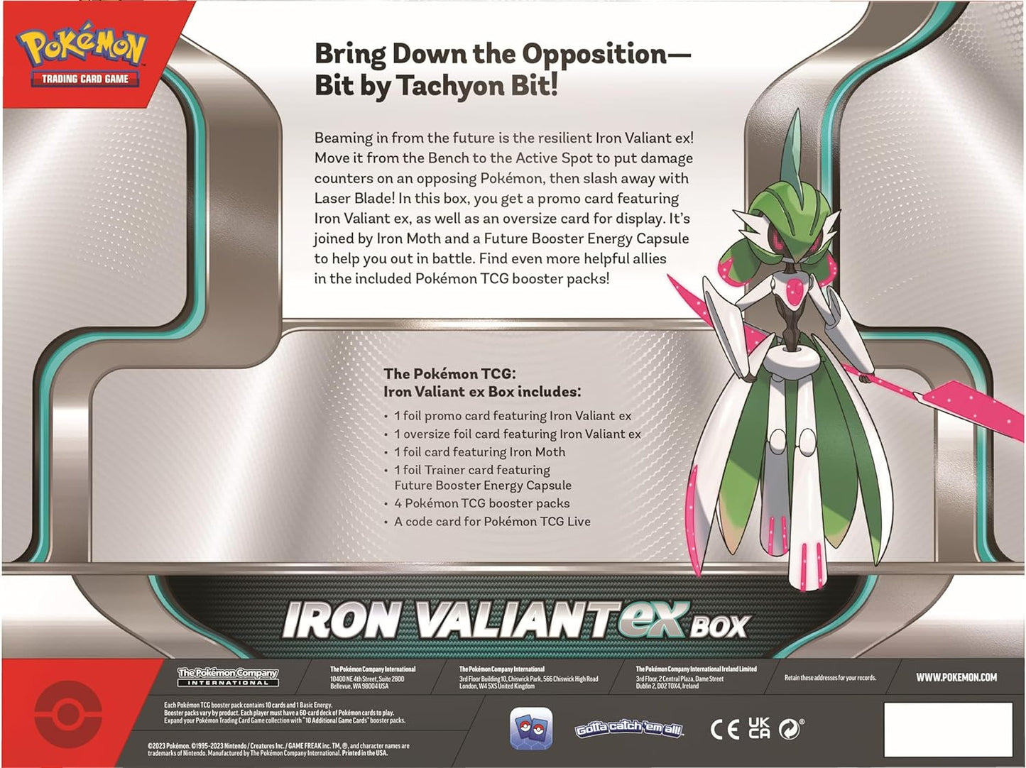 Pokémon TCG - Scarlet & Violet - Iron Valiant ex Box
