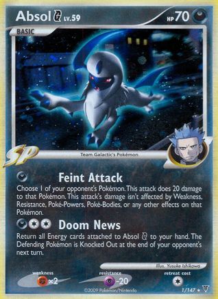 Absol G/147 - Supreme Victors Holofoil