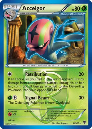 Accelgor (Team Plasma)/101 - Plasma Blast