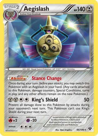 Aegislash (86)/146 - XY Base Set Holofoil