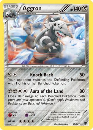 Aggron/101 - Plasma Blast