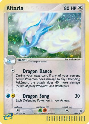 Altaria/97 - Dragon Holofoil