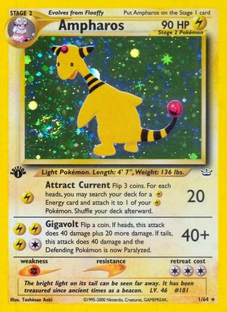 Ampharos/64 - Neo Revelation