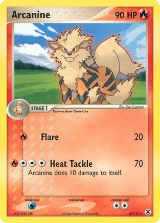 Arcanine/112 - FireRed & LeafGreen