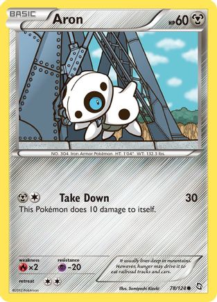 Aron/124 - Dragons Exalted Reverse Holofoil