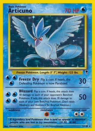 Articuno/110 - Legendary Collection Reverse Holofoil