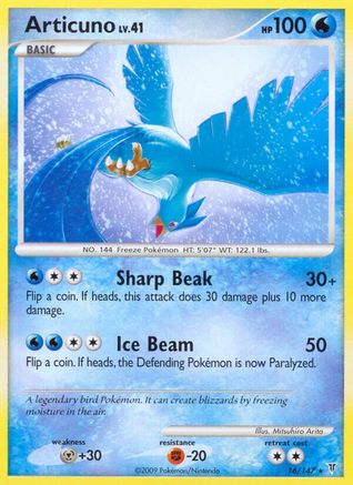 Articuno (16)/147 - Supreme Victors Reverse Holofoil