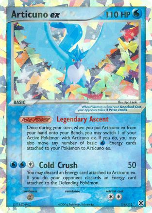 Articuno ex/112 - FireRed & LeafGreen