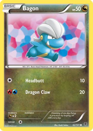 Bagon/101 - Plasma Blast Reverse Holofoil