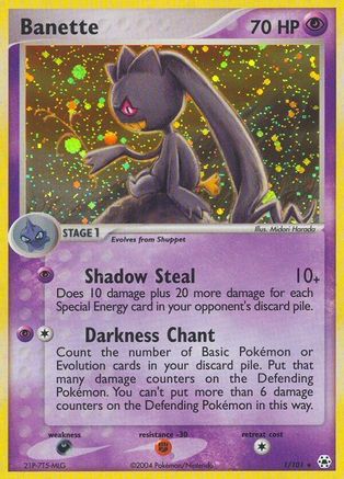 Banette/101 - Hidden Legends Reverse Holofoil