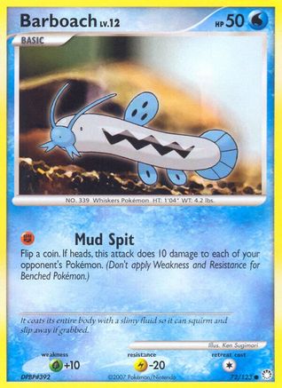Barboach/123 - Mysterious Treasures Reverse Holofoil