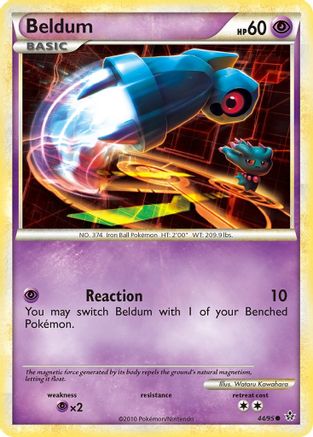 Beldum/95 - Unleashed Reverse Holofoil