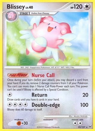Blissey/127 - Platinum