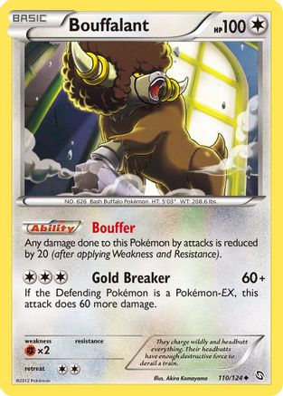 Bouffalant/124 - Dragons Exalted Reverse Holofoil