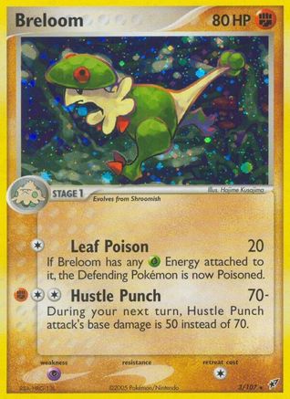 Breloom/107 - Deoxys Holofoil
