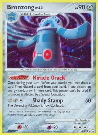 Bronzong/123 - Mysterious Treasures Holofoil