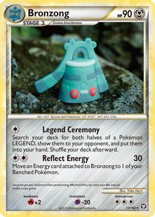 Bronzong/102 - Triumphant Reverse Holofoil