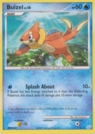 Buizel - DP Trainer Kit Manaphy & Lucario