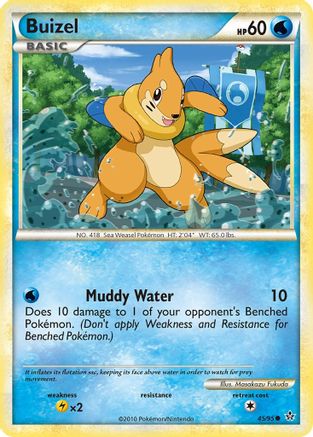 Buizel/95 - Unleashed Reverse Holofoil