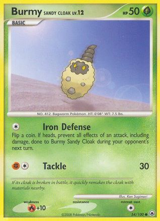 Burmy Sandy Cloak/100 - Majestic Dawn Reverse Holofoil