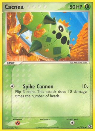 Cacnea/106 - Emerald Reverse Holofoil