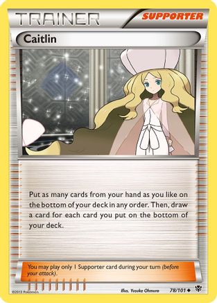 Caitlin/101 - Plasma Blast Reverse Holofoil
