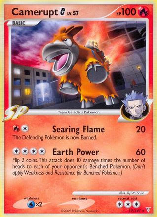 Camerupt G/147 - Supreme Victors Reverse Holofoil