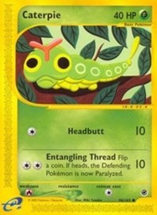 Caterpie/165 - Expedition Reverse Holofoil