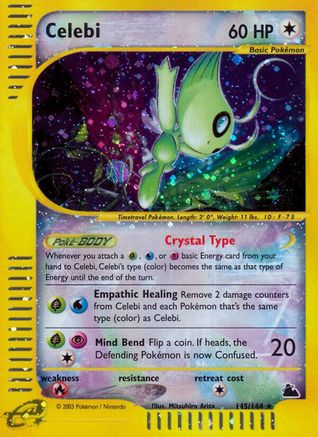 Celebi/144 - Skyridge Reverse Holofoil