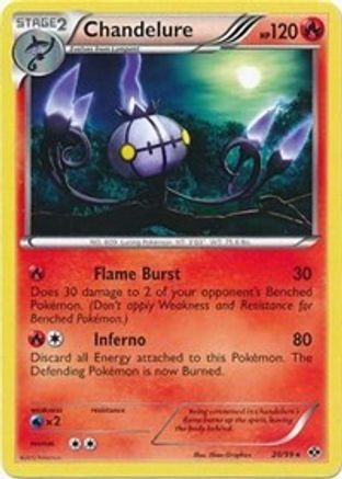 Chandelure - 20/99 - Deck Exclusives